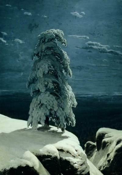 In the Wild North, 1891 by Ivan Ivanovich Shishkin